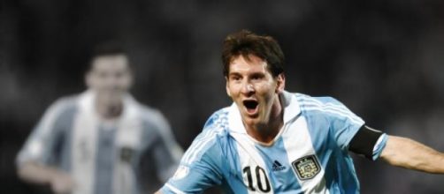 Lionel Messi, stella dell'Argentina