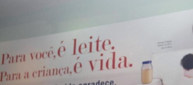 Doe leite, doe vida! Simples, mas fundamental! Doe leite, doe vida! Simples, mas fundamental!