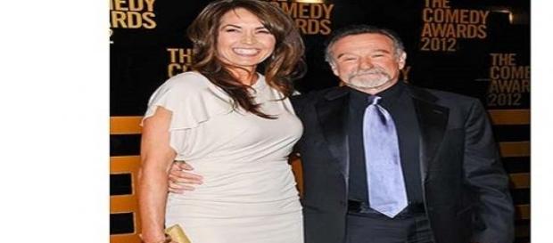 Robin Williams împreună cu soția sa Robin Williams împreună cu soția sa