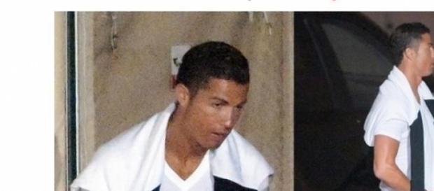 Ronaldo foi apanhado com as calças na mão Ronaldo foi apanhado com as calças na mão