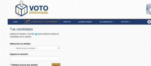 Sitio Voto Informado generado por la FCPyS-UNAM Sitio Voto Informado generado por la FCPyS-UNAM