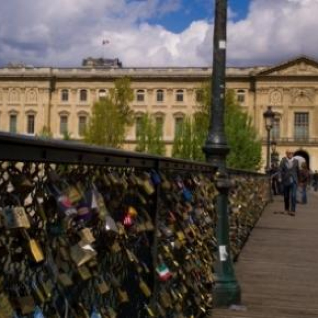 Así podía verse al Puente de las Artes