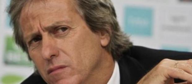 Jorge Jesus irritado com a SAD leonina. Jorge Jesus irritado com a SAD leonina.