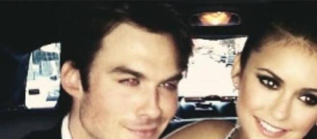 Vampire Diaries' Ian Somerhalder und Nina Dobrev. Vampire Diaries' Ian Somerhalder und Nina Dobrev.