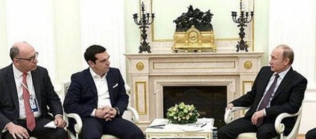 Alexis Tsipras - Vladimir Putin discuţii oficiale Alexis Tsipras - Vladimir Putin discuţii oficiale