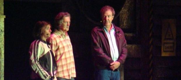James May, Richard Hammond e Jeremy Clarkson. James May, Richard Hammond e Jeremy Clarkson.