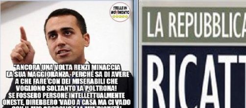 Il M5S addita Renzi come un ricattatore