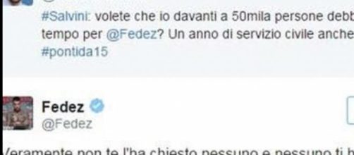 Salvini litiga con i cantanti: da Fedez a  Pelù.
