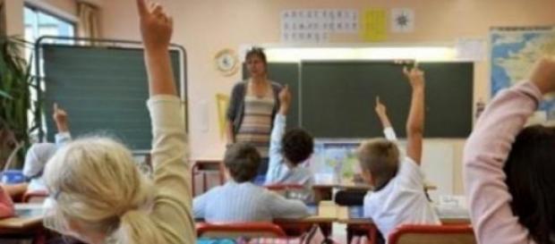 Des élèves à l'école primaire Des élèves à l'école primaire