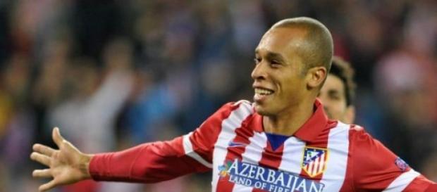 Miranda tras marcarle al Real Madrid Miranda tras marcarle al Real Madrid