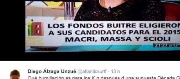 "Qué humillación es para los K que..." "Qué humillación es para los K que..."
