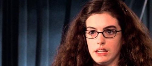 Anne Hathaway in the 'Princess Diaries'.