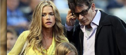 Charlie Sheen et Denise Richards