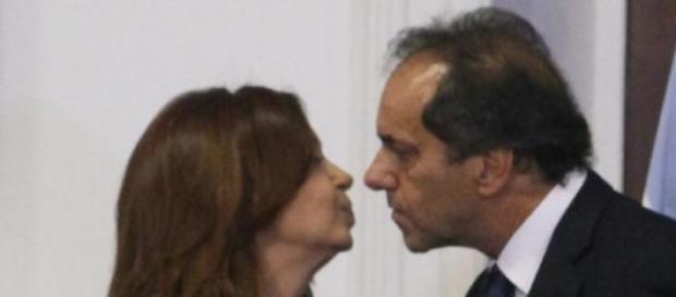 Cristina Kirchner y Daniel Scioli Cristina Kirchner y Daniel Scioli