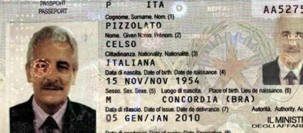 Documento falso utilizado pelo Henrique Pizzolato Documento falso utilizado pelo Henrique Pizzolato