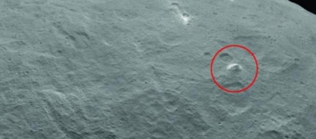 Estructura piramidal en el planeta Ceres Estructura piramidal en el planeta Ceres