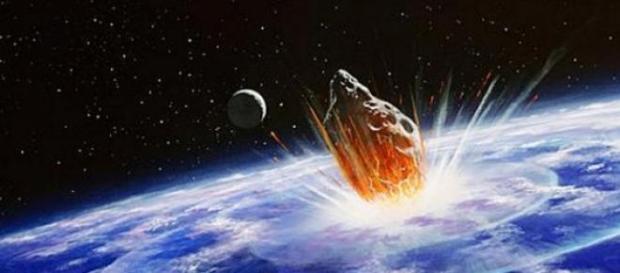 Impactul unui asteroid cu Pământul Impactul unui asteroid cu Pământul