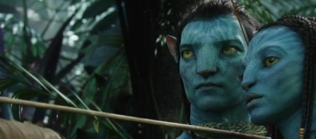 Jake Sully et Neytiri, héros d'Avatar. Jake Sully et Neytiri, héros d'Avatar.