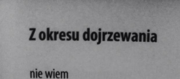 Jedna z fraz Marii Goniewicz Jedna z fraz Marii Goniewicz