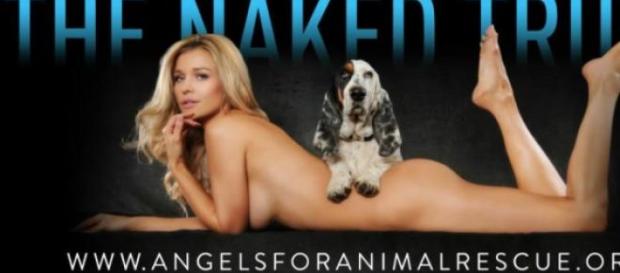 Joanna Krupa w kampanii na rzecz zwierząt. Joanna Krupa w kampanii na rzecz zwierząt.