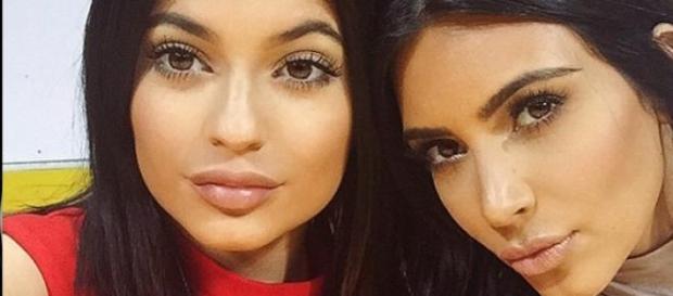 Kylie Jenner und Kim Kardashian Kylie Jenner und Kim Kardashian
