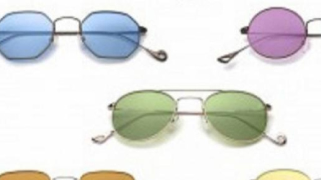 Montature metalliche e lenti colorate Eyepetizer