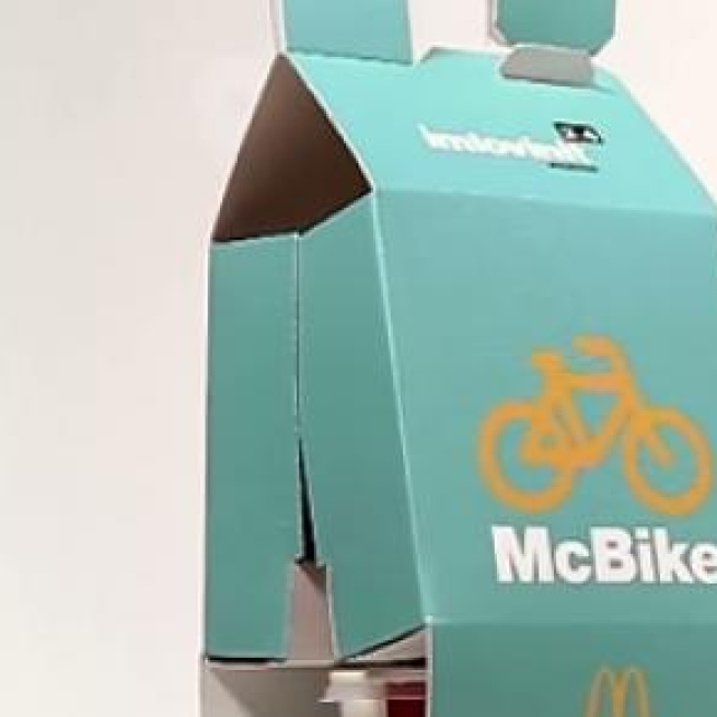 ‘McBike’ is the new takeaway service of McDonald’s