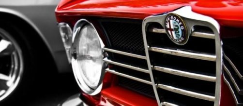 Il classico logo dell'Alfa Romeo