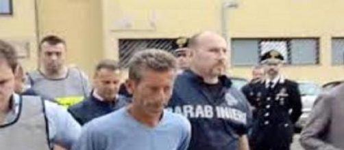 Massimo Bossetti il giorno del suo arresto