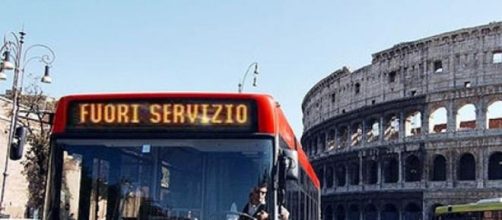 Sciopero dei trasporti a Roma