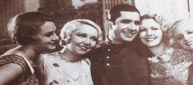 Gardel en una presentación de 1934 en Nueva York Gardel en una presentación de 1934 en Nueva York