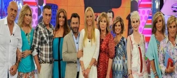 Jorge Javier Vázquez y colaboradores de Sálvame Jorge Javier Vázquez y colaboradores de Sálvame