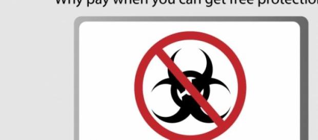 Simbolo di un antivirus per pc Simbolo di un antivirus per pc