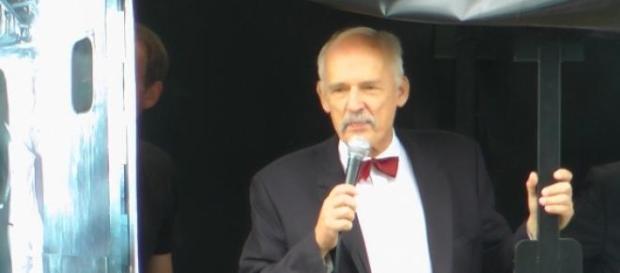 Janusz Korwin-Mikke, założyciel partii KORWiN Janusz Korwin-Mikke, założyciel partii KORWiN