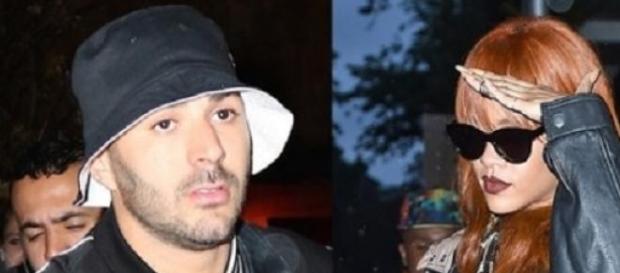 Karim Benzema et Rihanna en couple Karim Benzema et Rihanna en couple