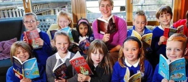 Landman (back middle) won the Carnegie Medal Landman (back middle) won the Carnegie Medal