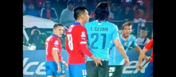 Le geste qui a énervé Cavani Le geste qui a énervé Cavani