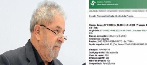 Pedido foi protocolado em nome do ex-presidente Pedido foi protocolado em nome do ex-presidente