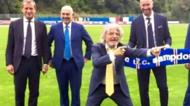 Ferrero presenta Zenga con Garrone