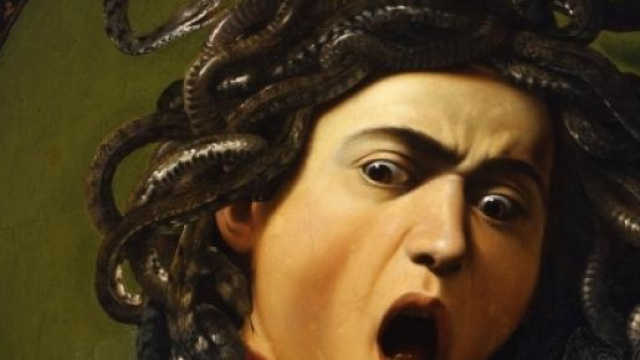 Mostra di Caravaggio in Sassari, La Medusa Murtula