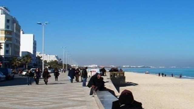 Una delle spiagge di Sousse