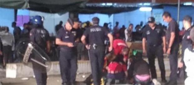Agente ficou inanimado mas está fora de perigo. Agente ficou inanimado mas está fora de perigo.