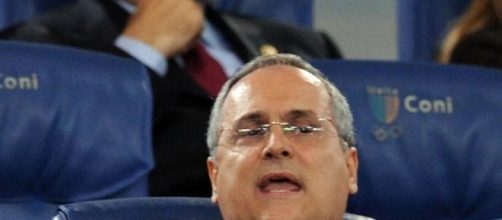 Claudio Lotito, presidente della Lazio 