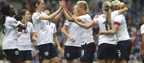 Delight for England as they reached the semi-final