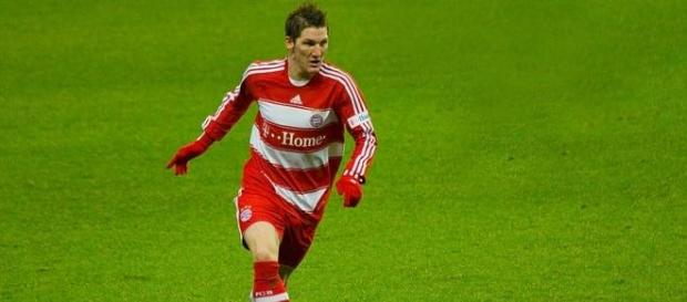 Bastian Schweinsteiger am Ball Bastian Schweinsteiger am Ball