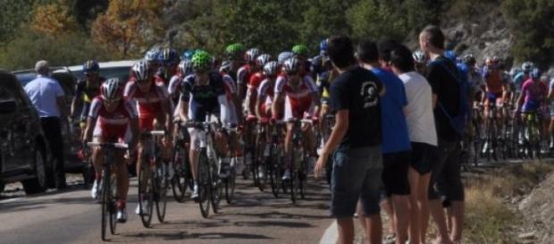foto tomada en la vuelta españa foto tomada en la vuelta españa