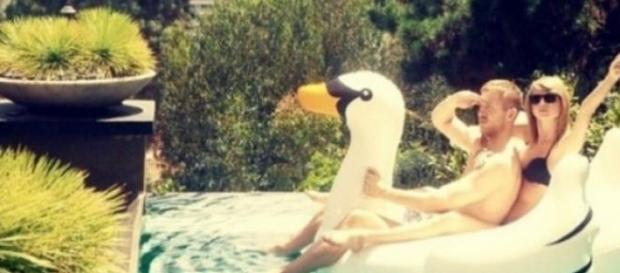 Taylor Swift e Calvin Harris Taylor Swift e Calvin Harris