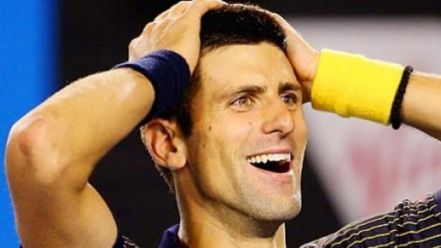 Inaugura il campo centrale, Novak Djokovic