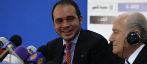 Blatter et Prince Ali lors du congrès du 29 mai 