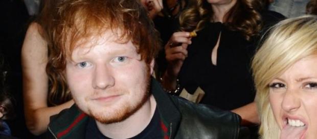 Ed Sheehan e Ellie Goulding Ed Sheehan e Ellie Goulding